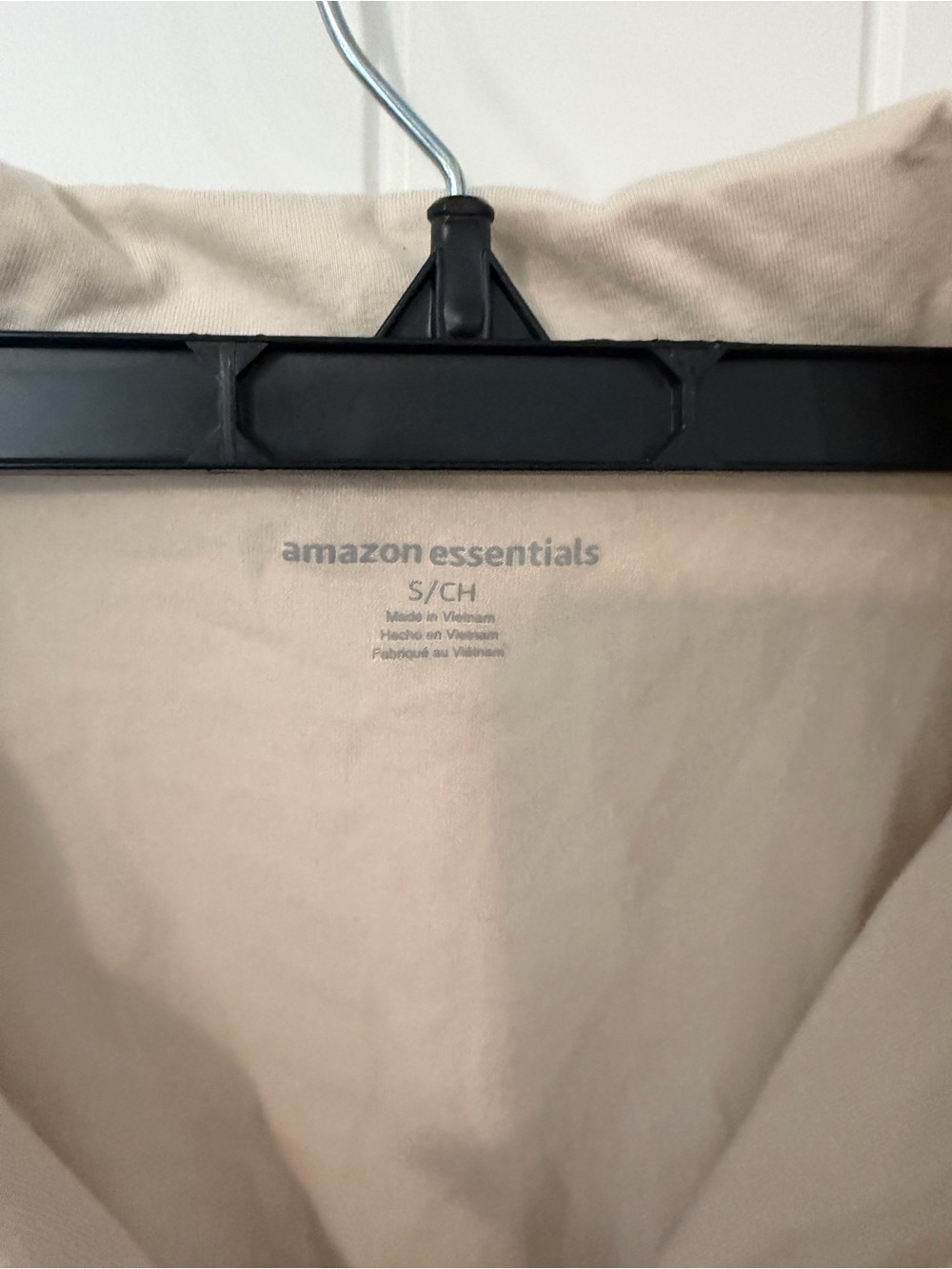 Amazon Essentials beige Button Front pajama set - Picture 4 of 6